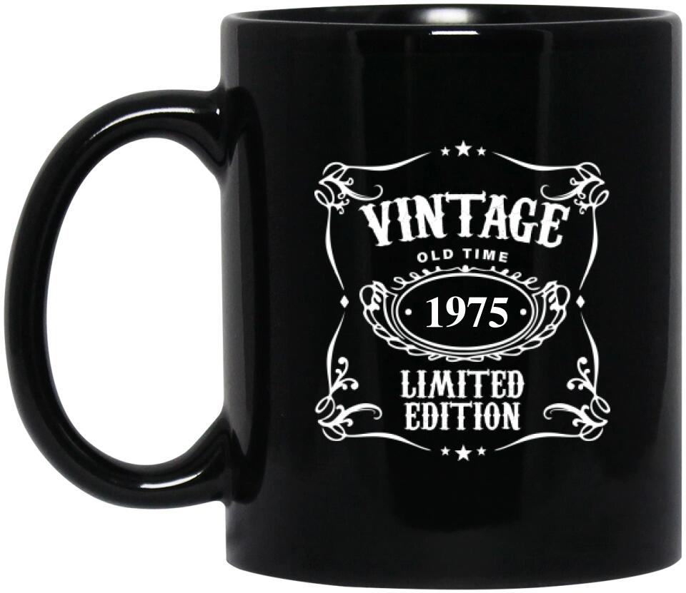 Vintage Old Time Aged To Perfection Personalized Mug