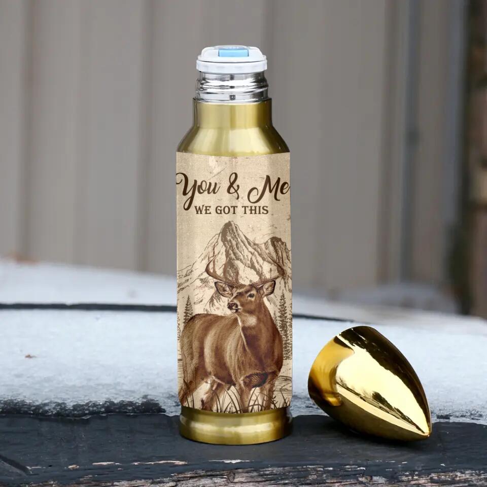 You And Me We Got This To My Husband I Love You Forever And Always - Special Bullet Tumbler