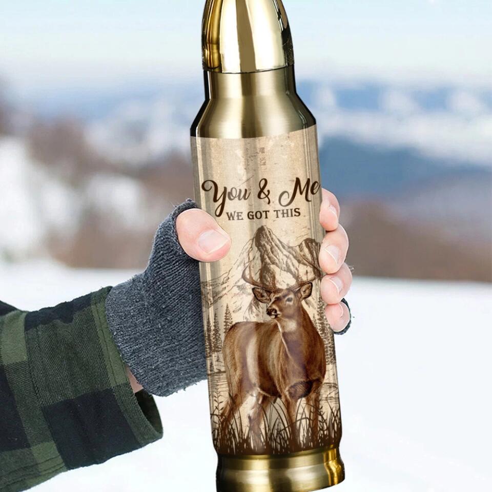 You And Me We Got This To My Husband I Love You Forever And Always - Special Bullet Tumbler