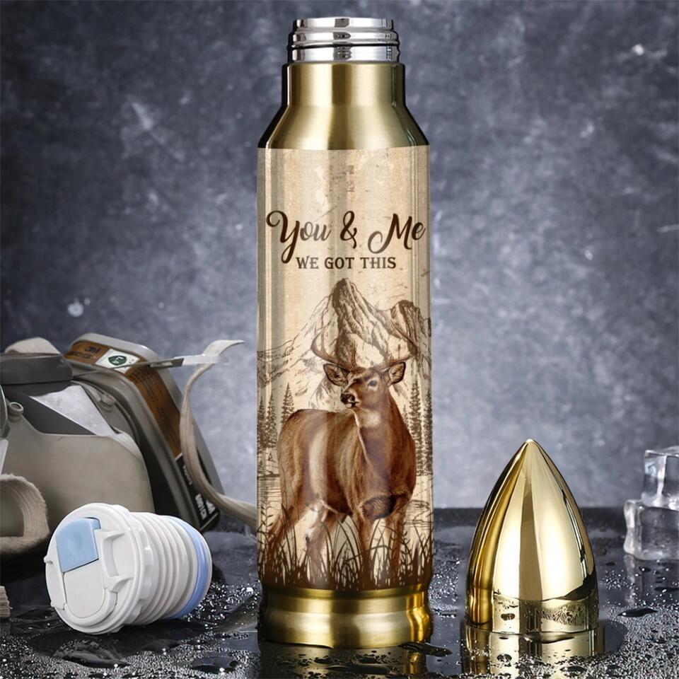 You And Me We Got This To My Husband I Love You Forever And Always - Special Bullet Tumbler