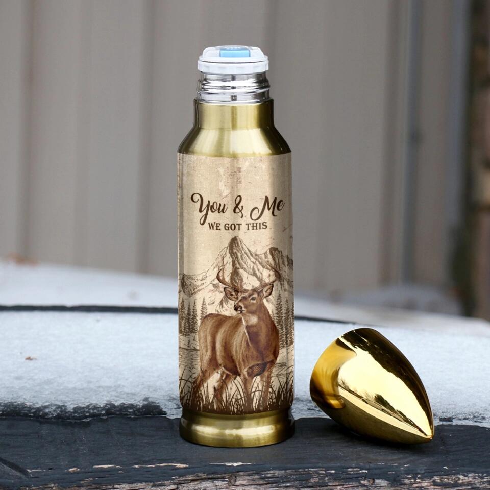 You And Me We Got This To My Husband I Love You Forever And Always - Special Bullet Tumbler