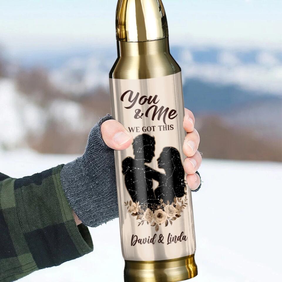 To My Husband Never Forget How Special You Are To Me - Custom Star Map and Name Bullet Tumbler