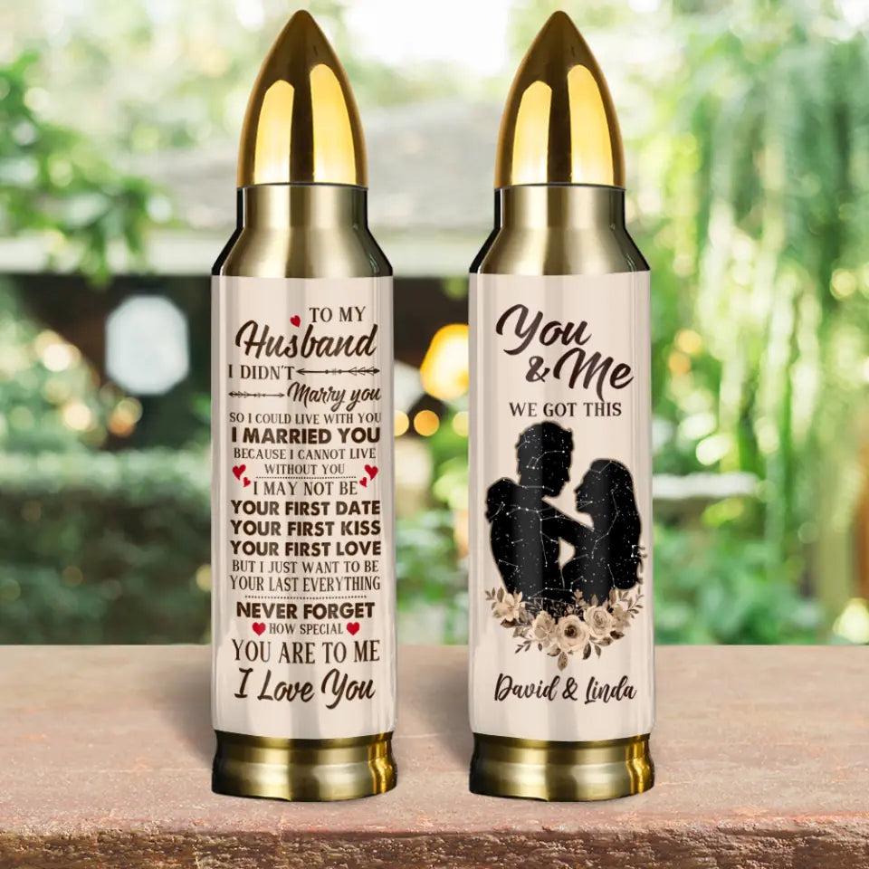 To My Husband Never Forget How Special You Are To Me - Custom Star Map and Name Bullet Tumbler - Best Gift For Husband For Him from Wife On Anniversary - 303IHPLNTU099