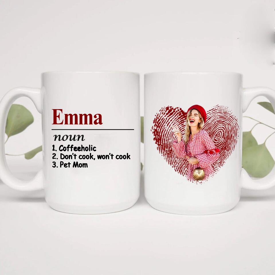 Coffeeholic Don't Cook Won't Cook Custom Mug Birthday Gift For Friend