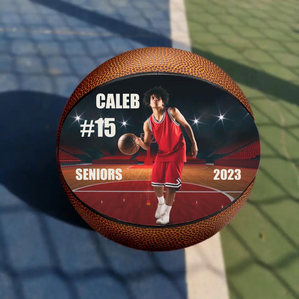 Personalized Basketball Player's Infor Custom Basketball Birthday Gift For Sport Lovers