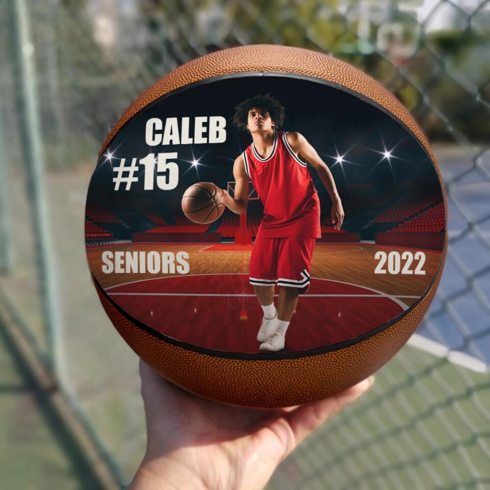Personalized Basketball Player's Infor Custom Basketball Birthday Gift For Sport Lovers