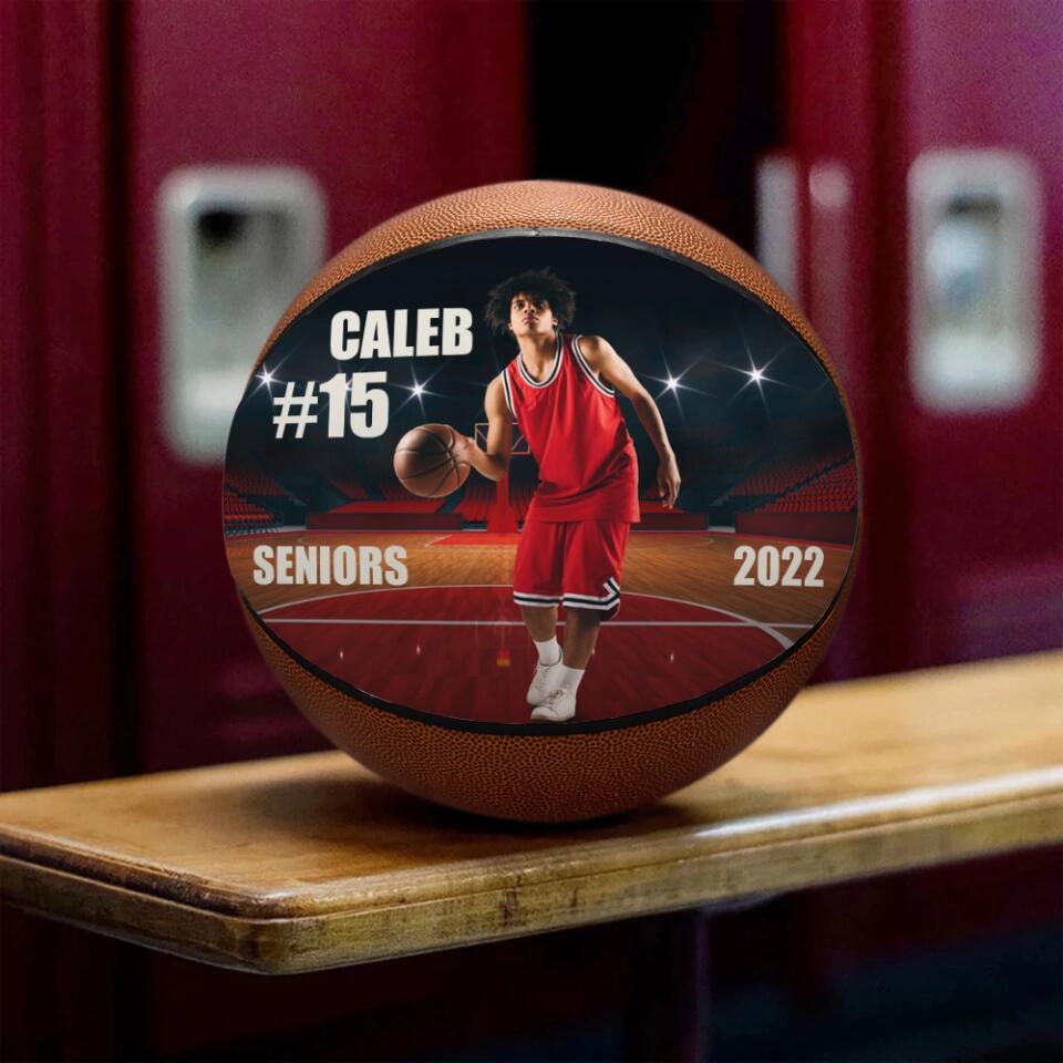 Personalized Basketball Player's Infor Custom Basketball Birthday Gift For Sport Lovers
