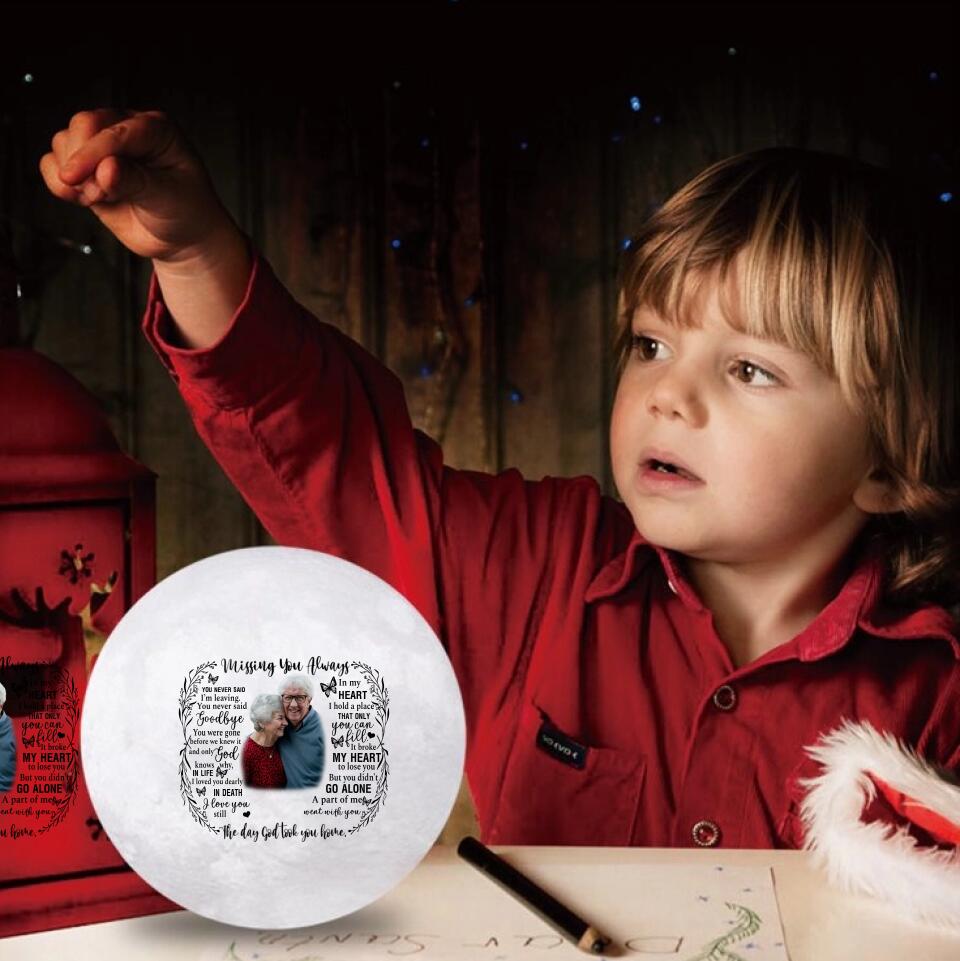 Missing You Always Personalized Night Light