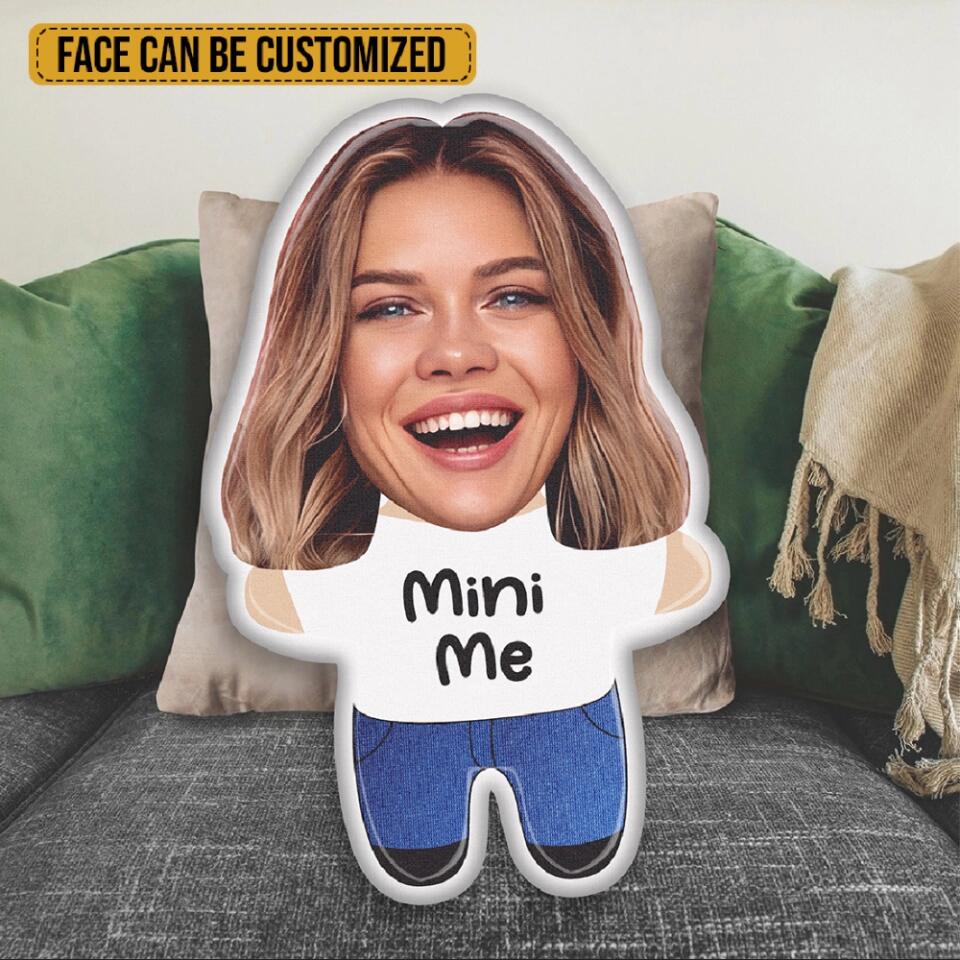 Custom Face Multiple Choice - Personalized Shape Pillow - Funny Gift