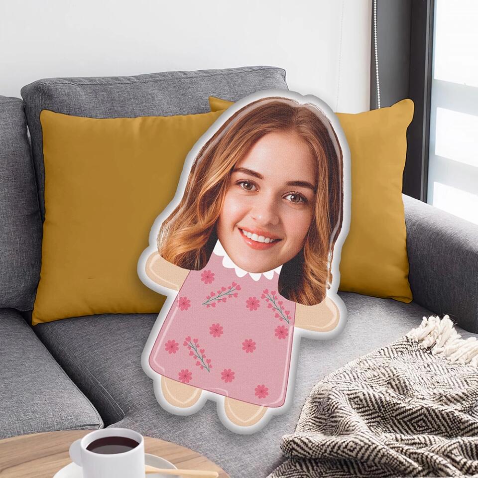Custom Face Multiple Choice - Personalized Shape Pillow - Funny Gift
