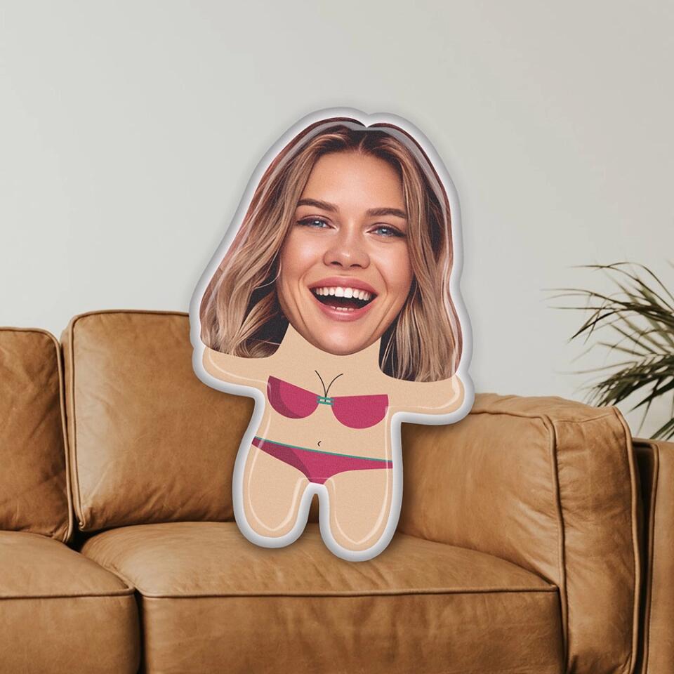 Custom Face Multiple Choice - Personalized Shape Pillow - Funny Gift