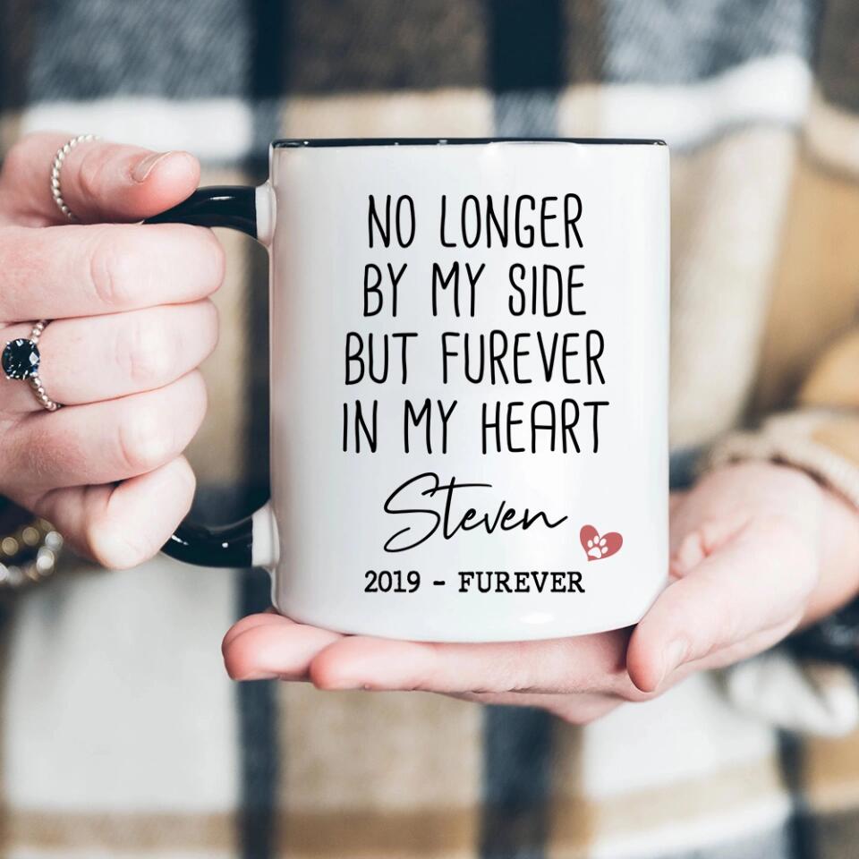 Hug in a Mug Forever in My Mind But Furever in My Heart Personalized Mug