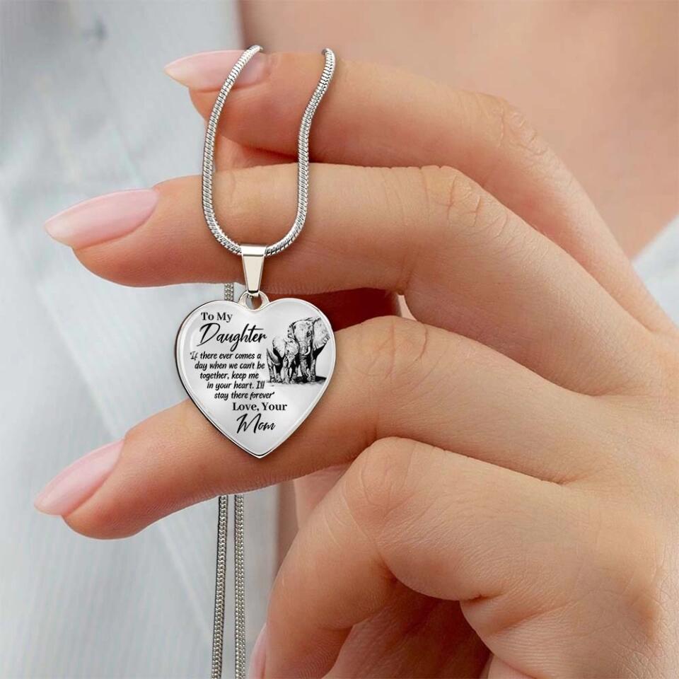 To My Niece If There Ever Comes A Day When We Can't Be Together - Personalized Necklace - Gift For Niece