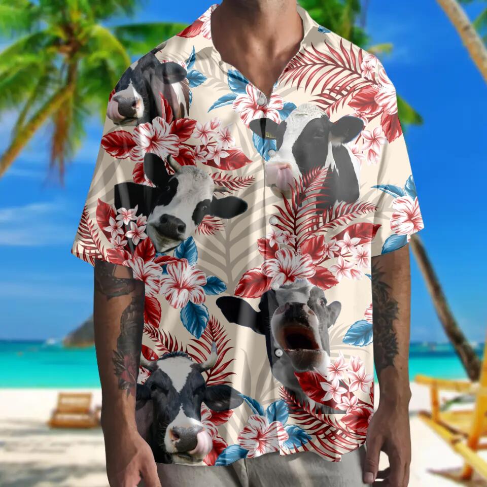 Tropical Animals Button Down Hawaiian Shirts