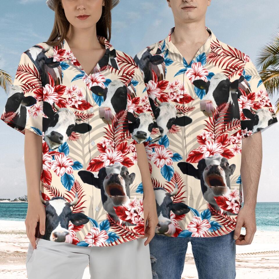 Tropical Animals Button Down Hawaiian Shirts