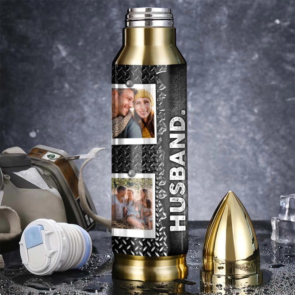 Husband Daddy Protector Hero Personalized Tumbler