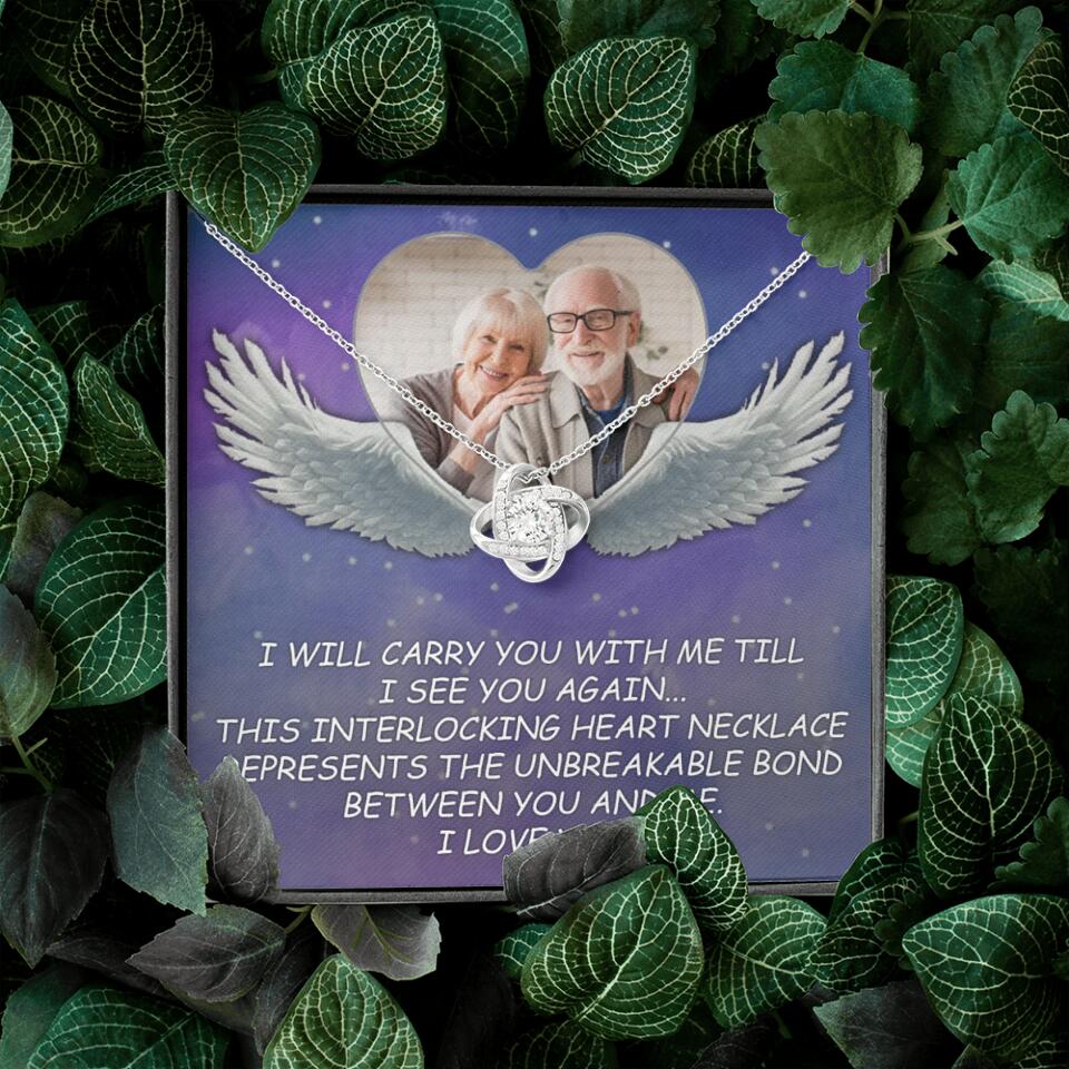 Personalized Memorial Necklace | Personalized Necklace | Loveable