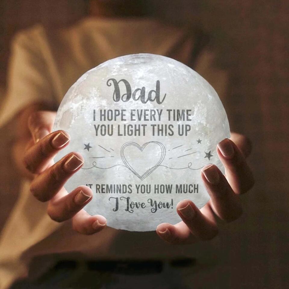 We Hope Every Time You Light This Up Moon Light