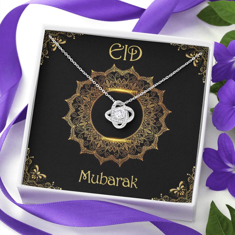 Eid Mubarak Ramadan Custom Necklace Gift for Eid
