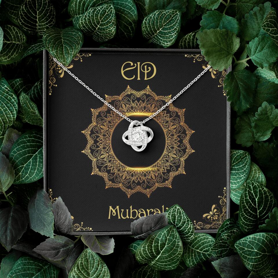 Eid Mubarak Ramadan Custom Necklace Gift for Eid