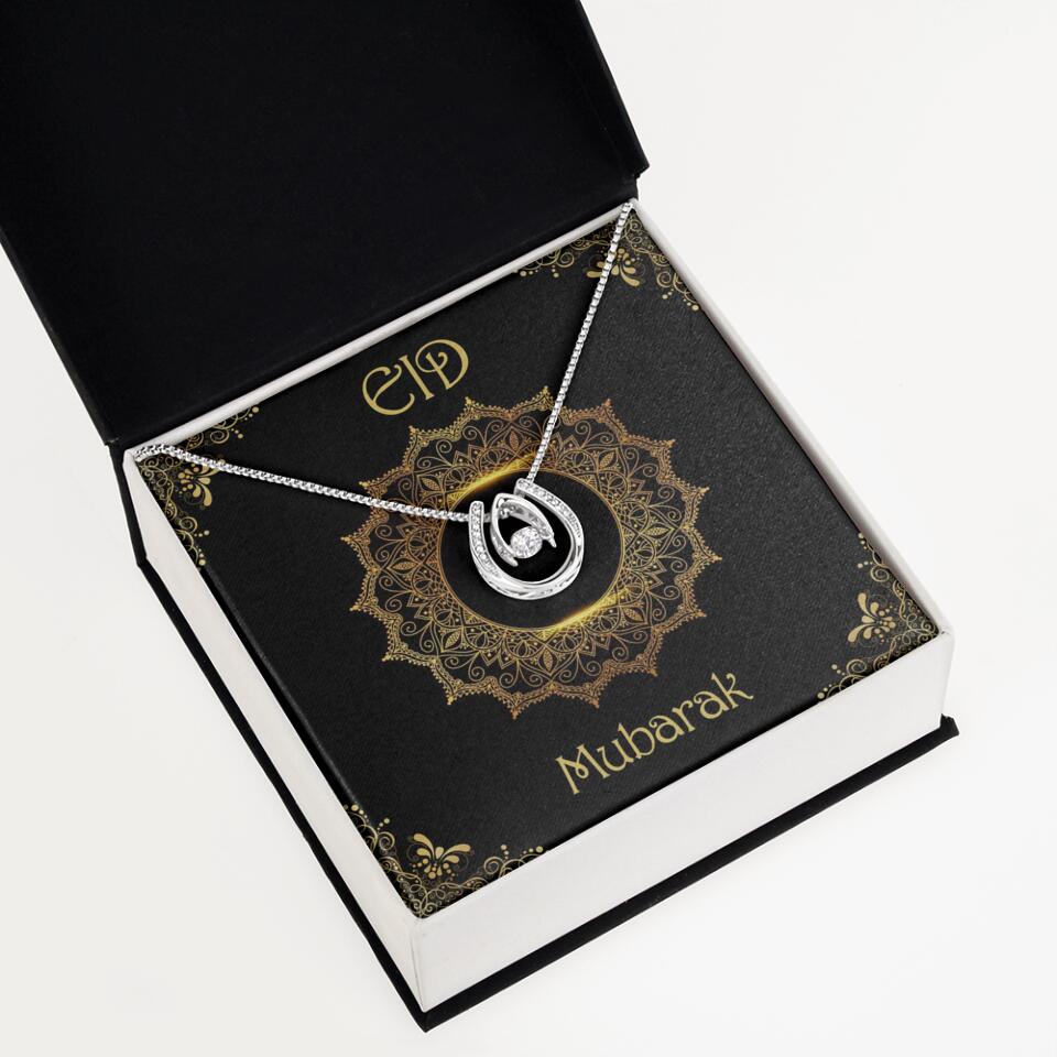 Eid Mubarak Ramadan Custom Necklace Gift for Eid