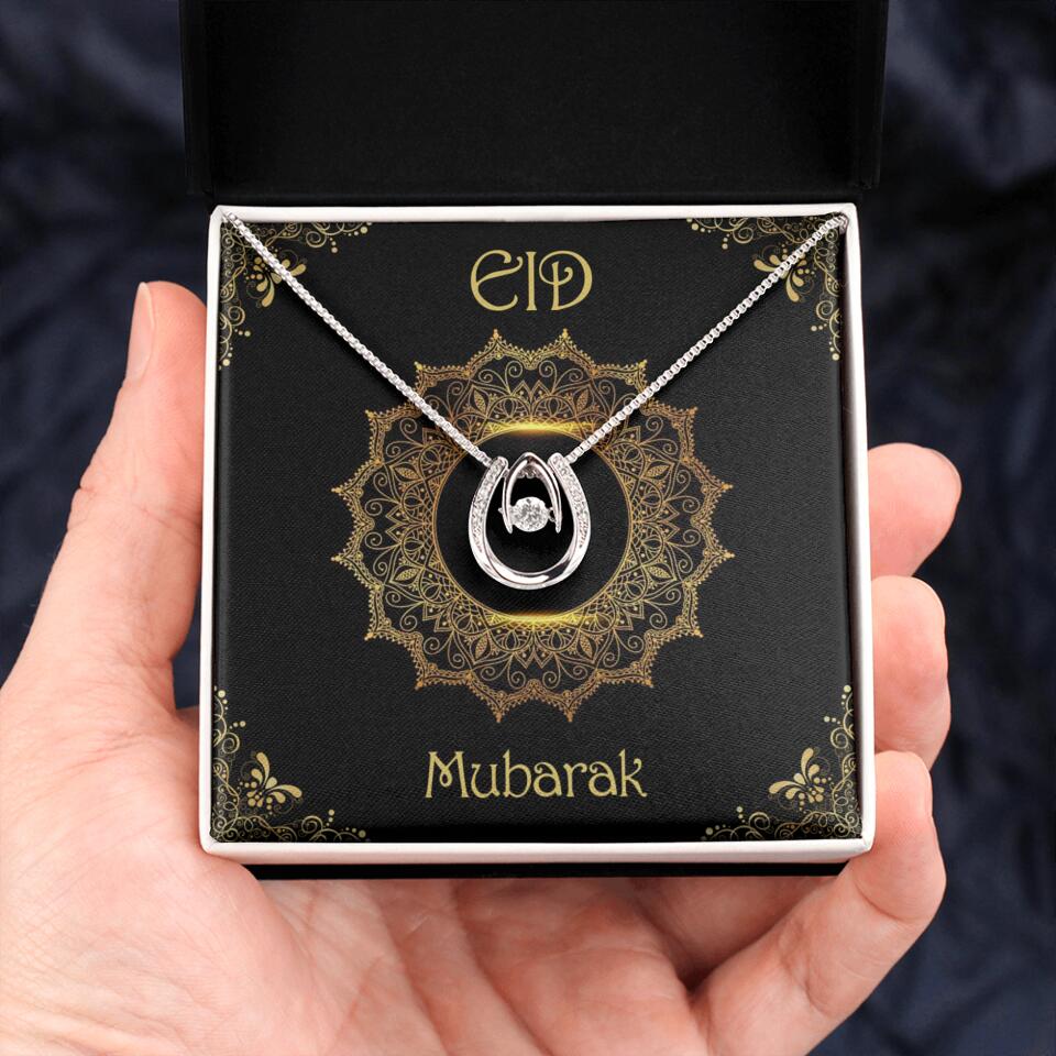 Eid Mubarak Ramadan Custom Necklace Gift for Eid