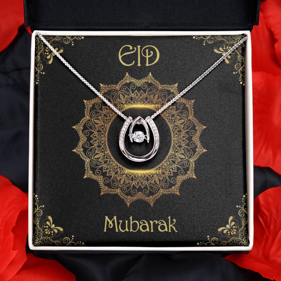 Eid Mubarak Ramadan Custom Necklace Gift for Eid