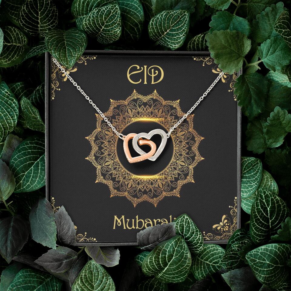Eid Mubarak Ramadan Custom Necklace Gift for Eid