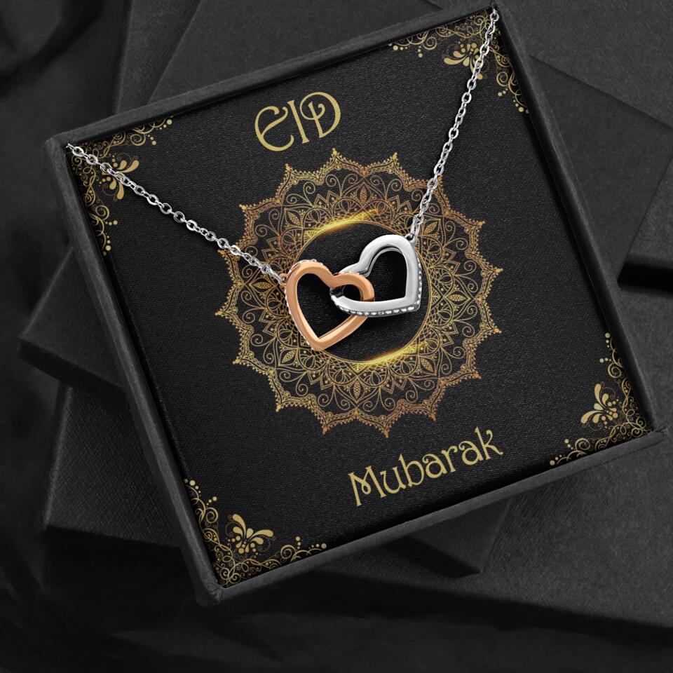 Eid Mubarak Ramadan Custom Necklace Gift for Eid