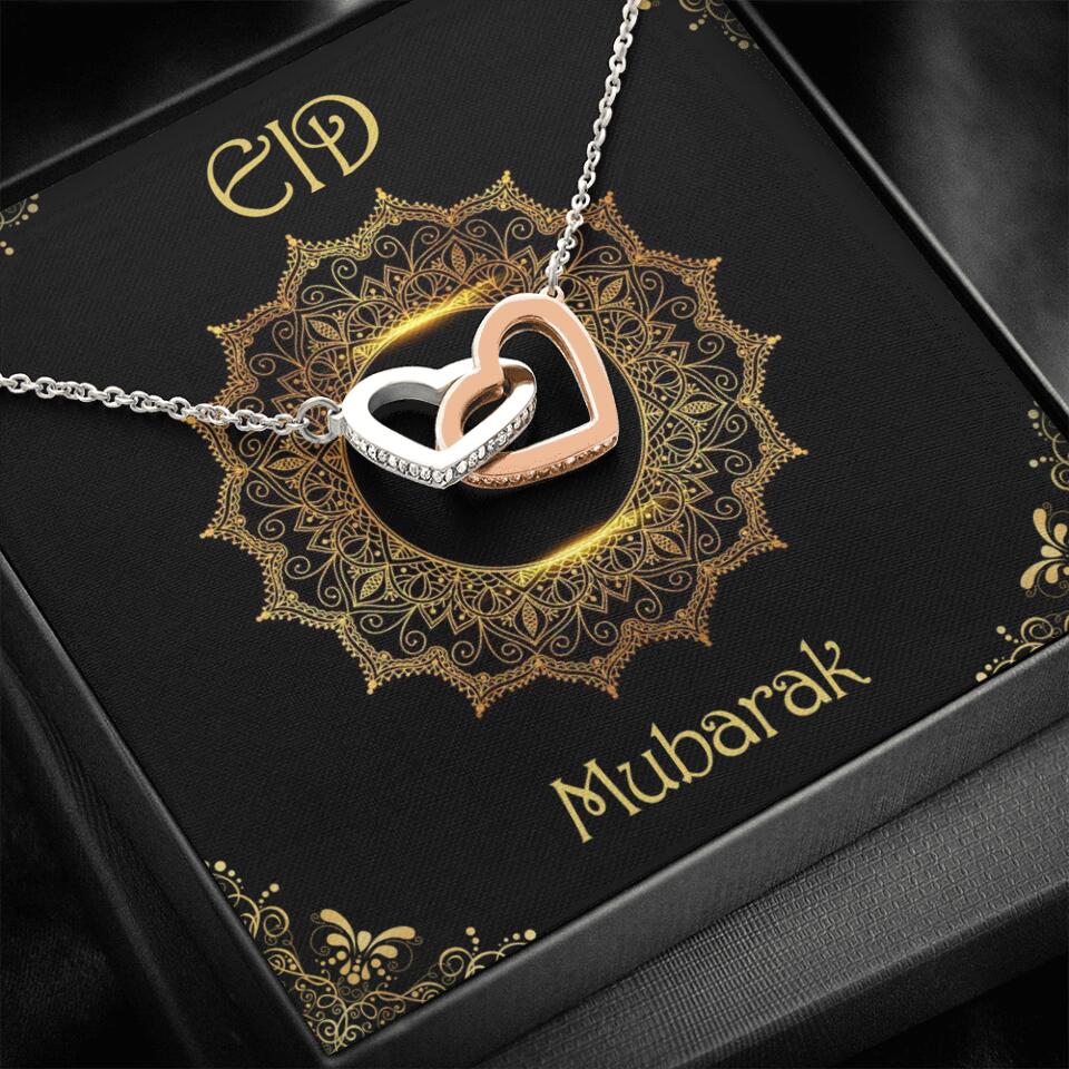 Eid Mubarak Ramadan Custom Necklace Gift for Eid