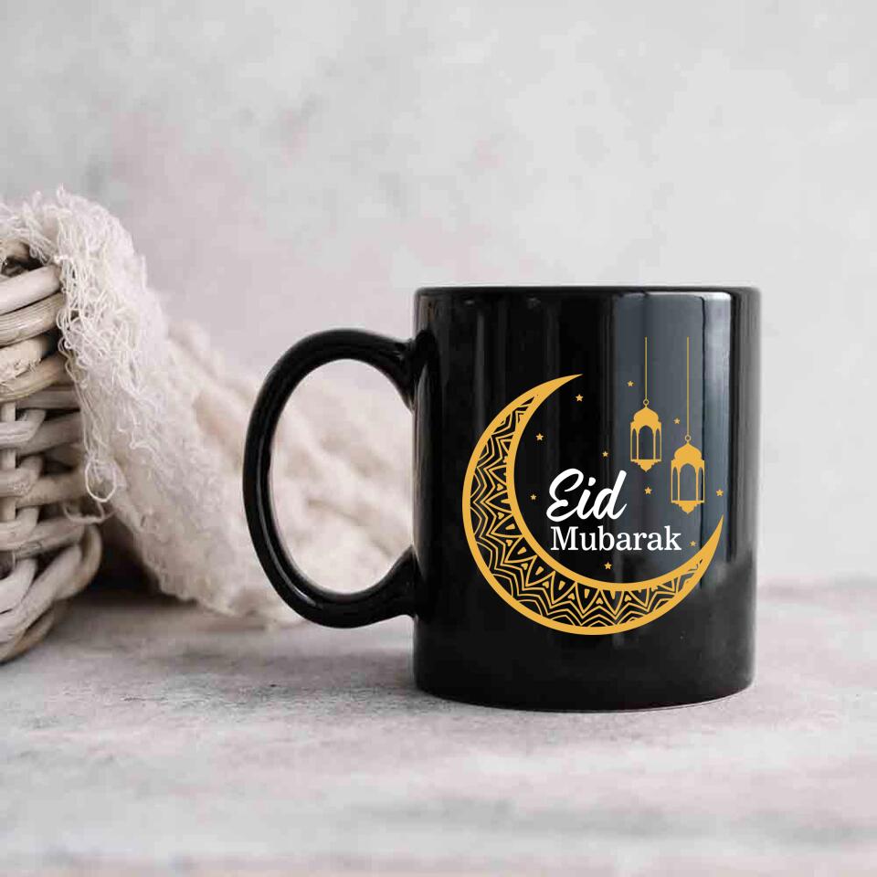 EID Mubarak Ramadan Kareem Moon Mosque T-Shirt Muslim Festival