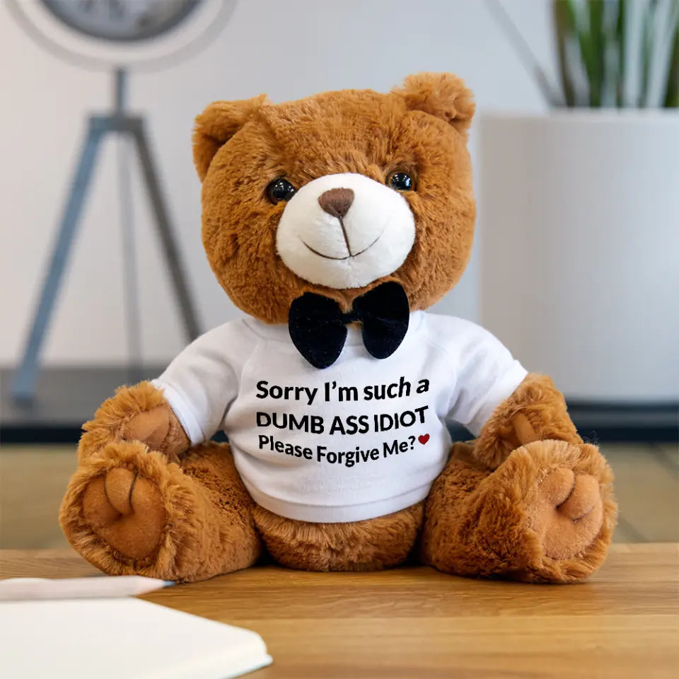 Teddy Bear with Shirt | Personalized Bear Gifts | Loveable
