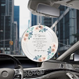 Life Gave Me The Gift Of You Daughter-In-Law - Personalized Car Ornament