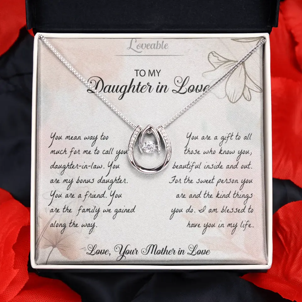 You Mean Way Too Much For Me To Call Daughter-In-Law Personalized Necklace