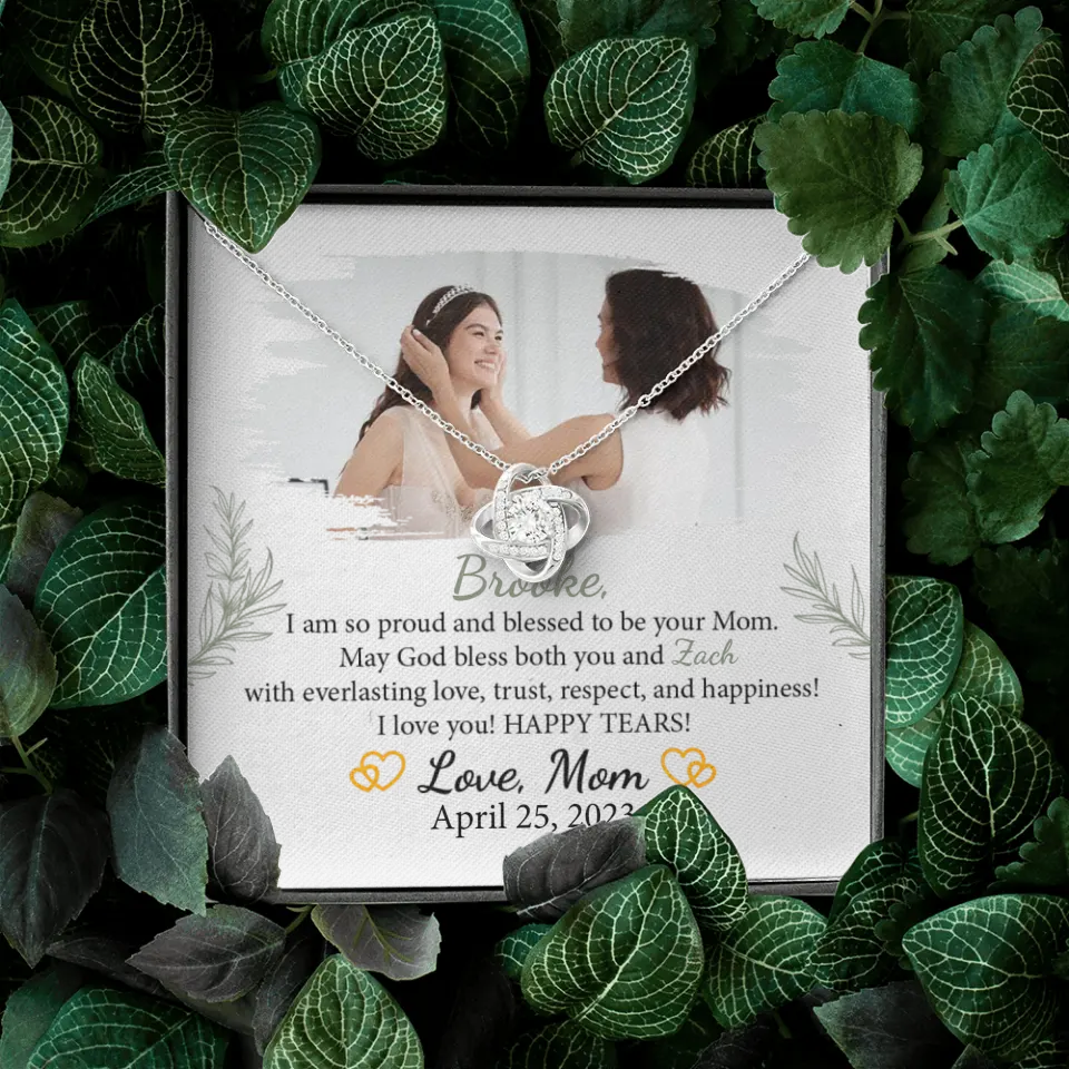 I'm so Proud and Blessed to be Your Mom - Necklace