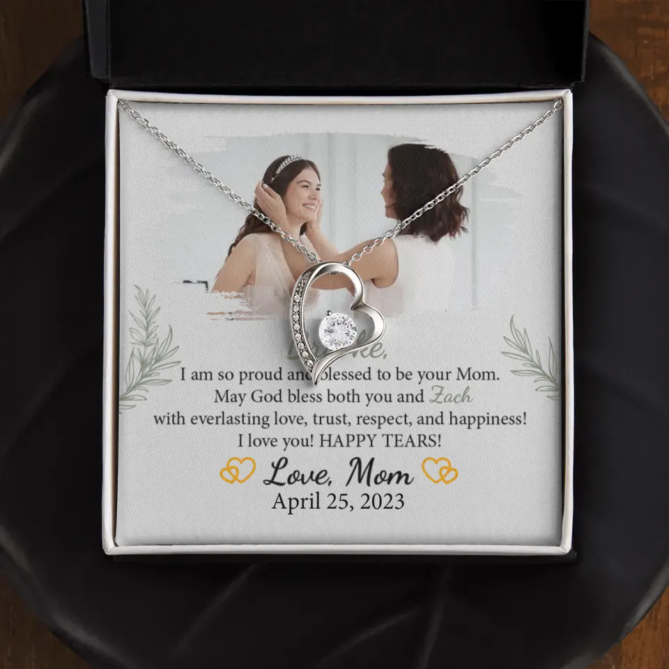 I'm so Proud and Blessed to be Your Mom - Necklace