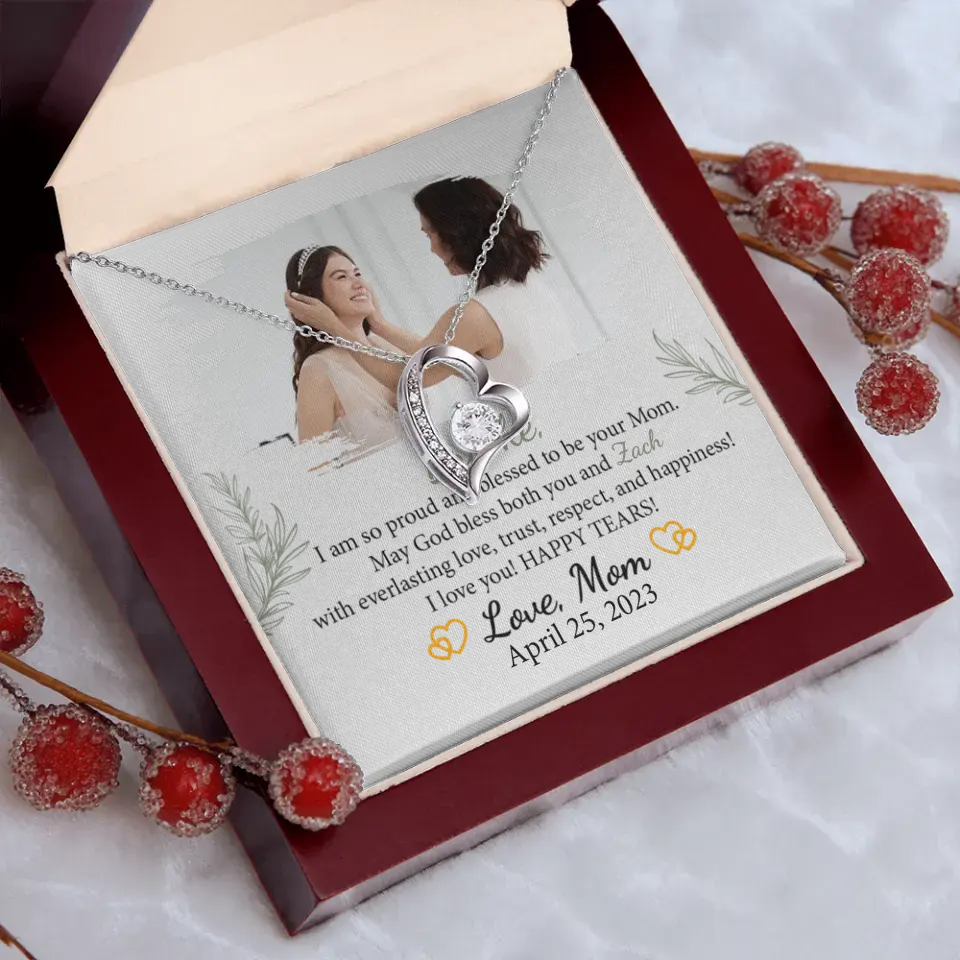 I'm so Proud and Blessed to be Your Mom - Necklace