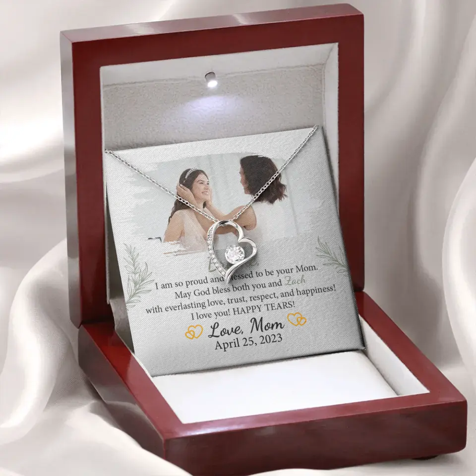 I'm so Proud and Blessed to be Your Mom - Necklace