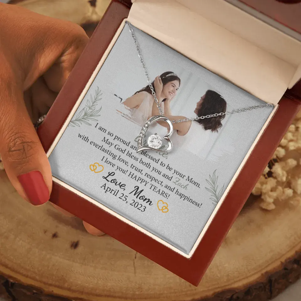 I'm so Proud and Blessed to be Your Mom - Necklace