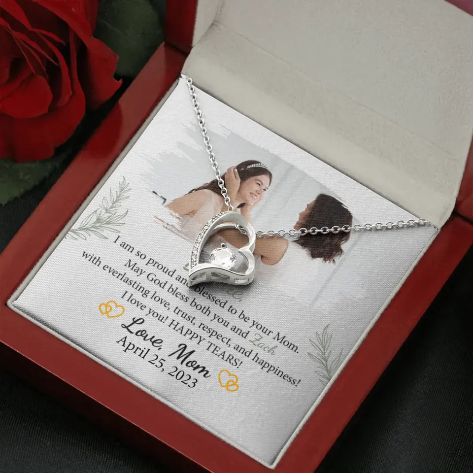 I'm so Proud and Blessed to be Your Mom - Necklace