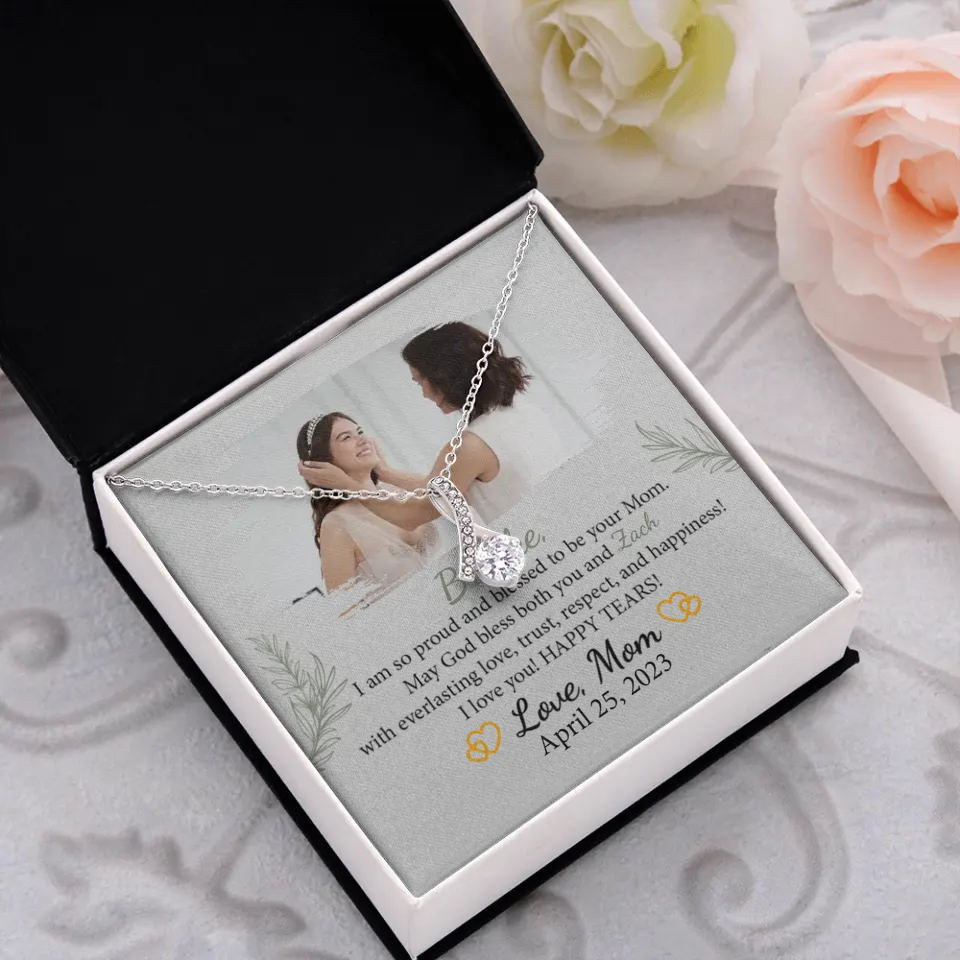 I'm so Proud and Blessed to be Your Mom - Necklace