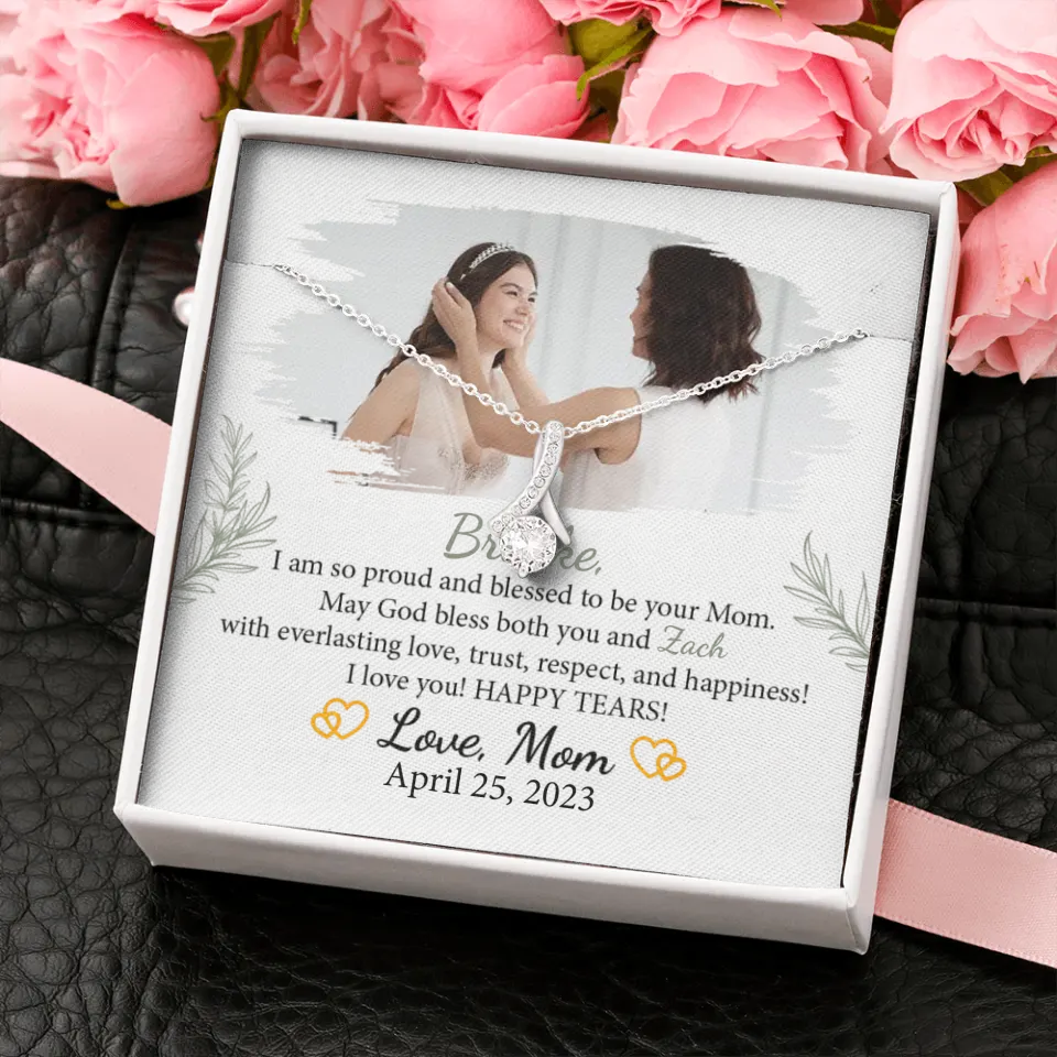 I'm so Proud and Blessed to be Your Mom - Necklace