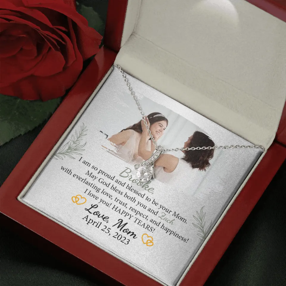 I'm so Proud and Blessed to be Your Mom - Necklace