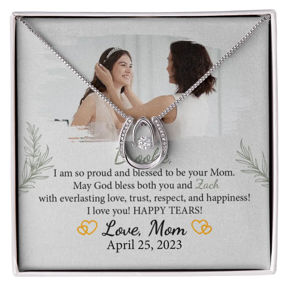 I'm so Proud and Blessed to be Your Mom - Necklace