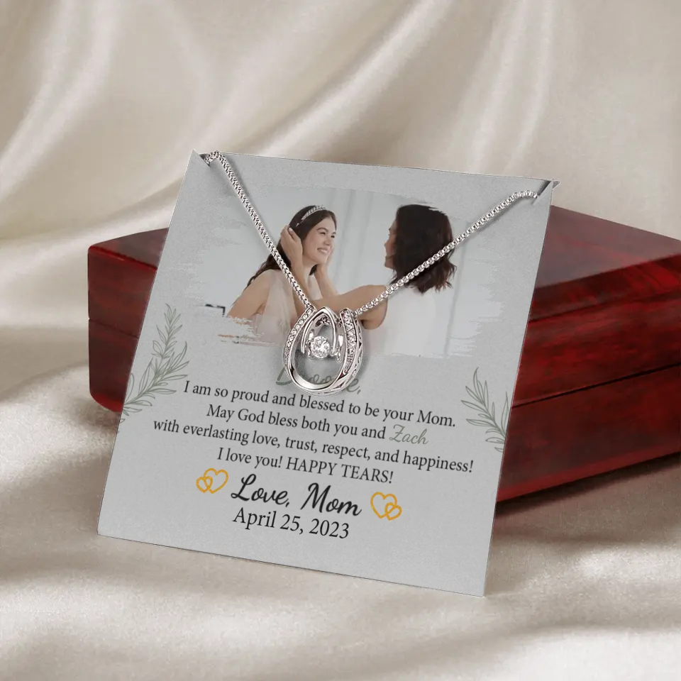 I'm so Proud and Blessed to be Your Mom - Necklace