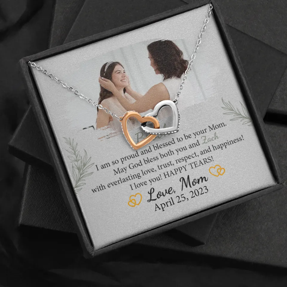 I'm so Proud and Blessed to be Your Mom - Necklace