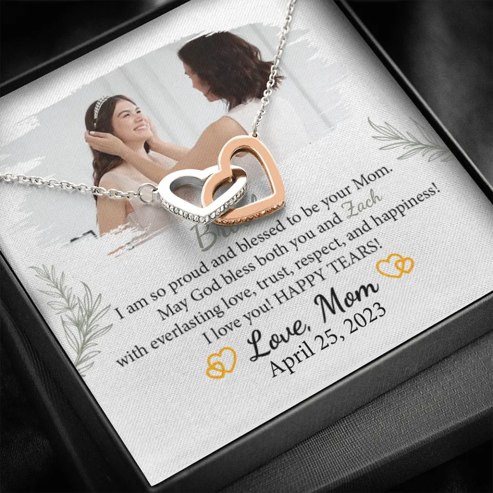 I'm so Proud and Blessed to be Your Mom - Necklace