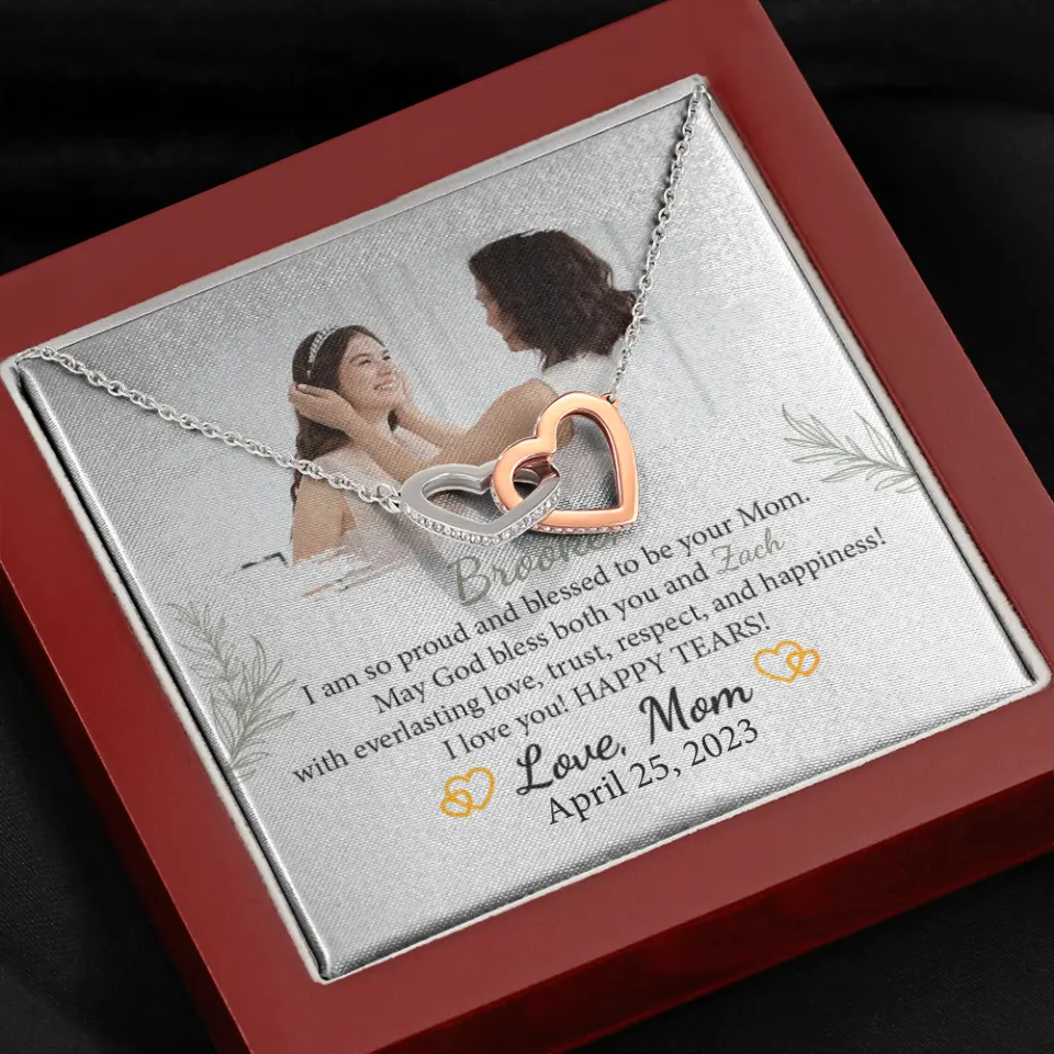 I'm so Proud and Blessed to be Your Mom - Necklace