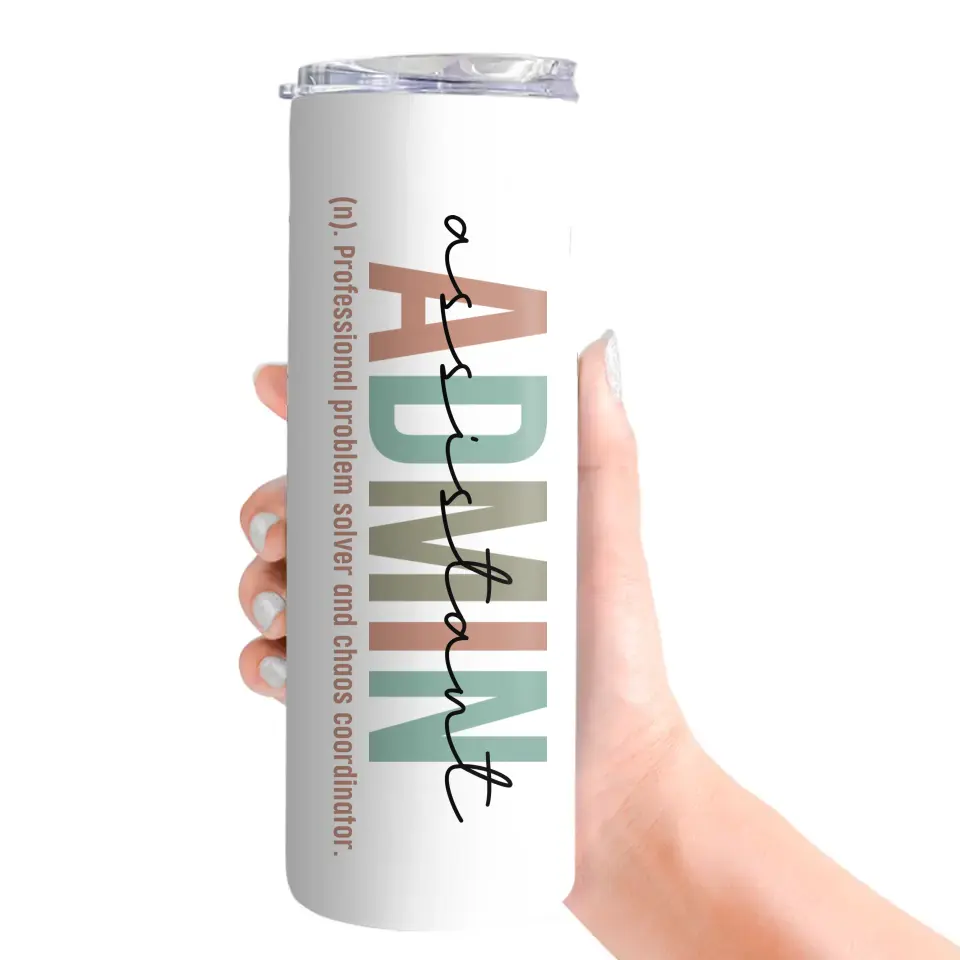 Admin Assistant Meaning Custom Tumbler Gift For Coworker