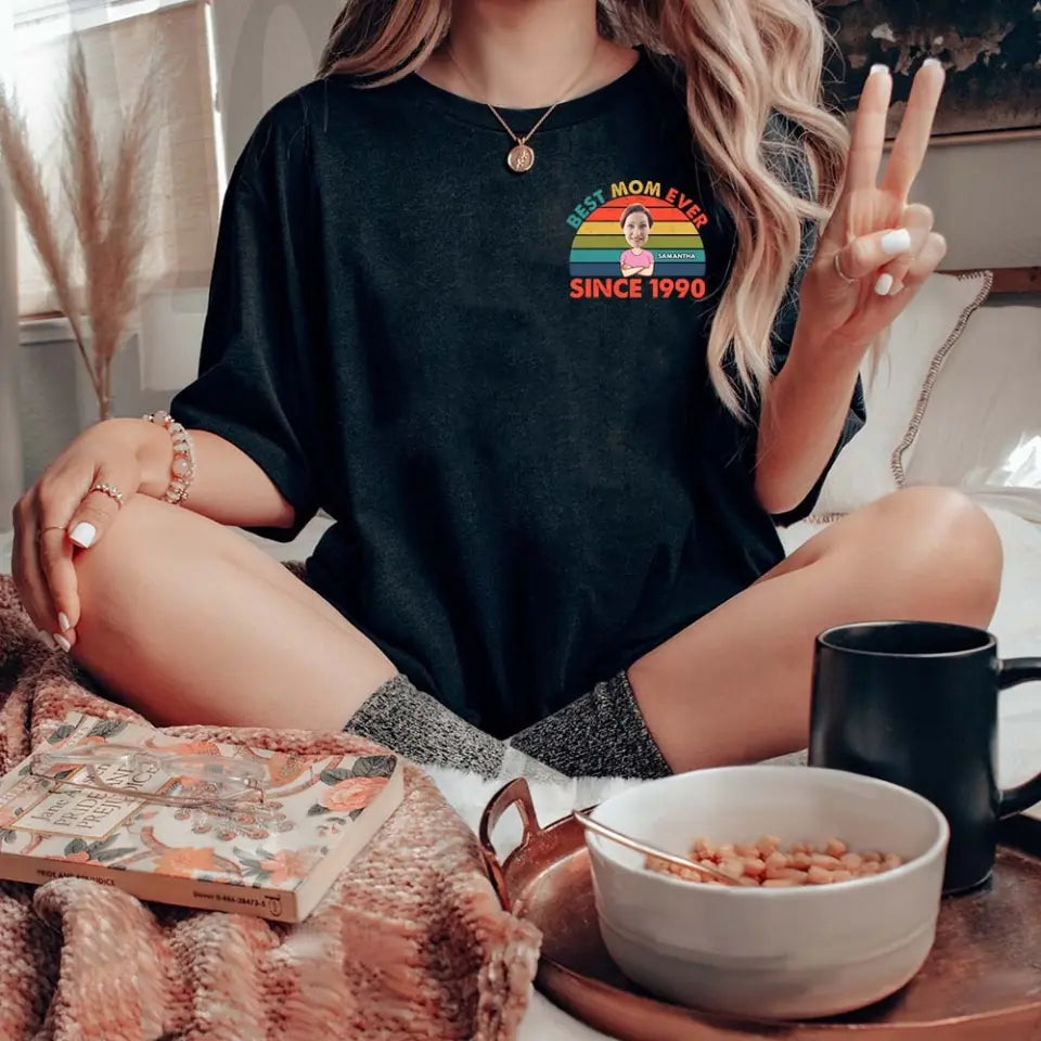 Best Mom Ever Best Dad Ever Personalized Tshirt Gift For Parents